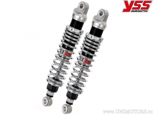 Heckstoßdämpfer-Set - Honda VF 750 / VT 1100 / VT 750 / Kawasaki VN 750 / VN-15 1500 / Suzuki GSX 750 - YSS