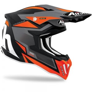 Helm Strycker Axe orange matt: Größe - L