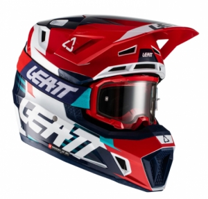 Helm- und Brille-Set Moto 7.5 V22 ROYAL: Größe - XL