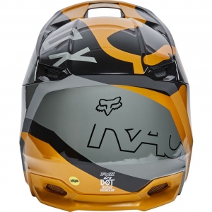 Helm V1 Schräg, ECE [Schwarz/Gold]: Größe - XL