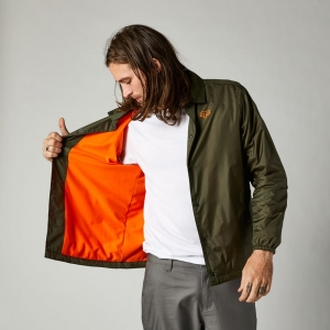 HERO DIRT COACHES JACKET [FAT GRN]: Μέγεθος - M