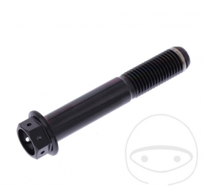 Hexagonal Cap Screw Pro Bolt M10 x 1.50 x 60 mm A4 Stainless Steel Racing Black - JM