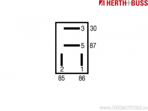 Hilfsrelais - Honda CB 125 R / NSC 110 Vision / NSS 125 AD / PCX 125 A / SH 125 AD / SH 150 AD / SH 150 i - HERTH & BUSS