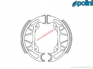 Hintere Bremsbacken (100x20mm / mit Federn) - 1760275 - Polini