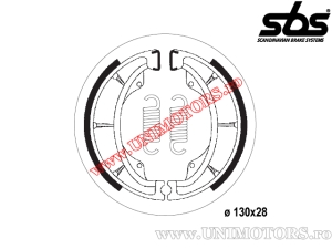 Hintere Bremsbeläge - 130x28mm SBS 2202 - (SBS)