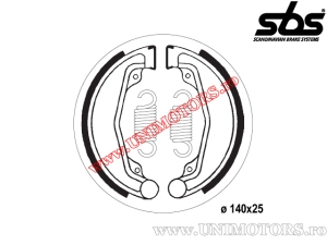 Hintere Bremsbeläge - 140x25mm SBS 2023 - (SBS)