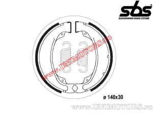 Hintere Bremsbeläge - 140x30mm SBS 2055 - (SBS)