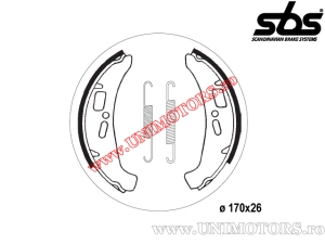 Hintere Bremsbeläge - 170x26mm SBS 2185 - (SBS)