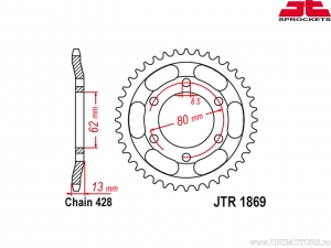 Hinterritzel Yamaha XT 2250 Serow ('92-'07) - JTR 1869 - JT