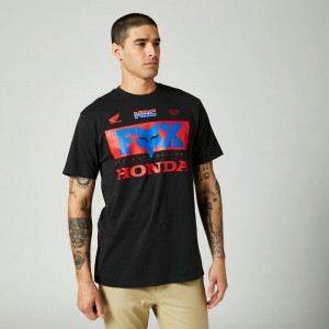 HONDA PREMIUM TEE BLK: Maat - L