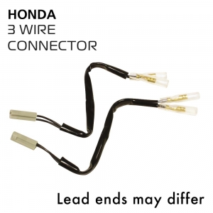 Honda richtingaanwijzerkabels (connector met 3 draden) - 2 stuks - Oxford