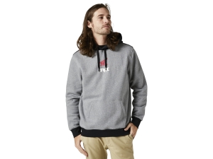 HONDA VLEUGEL PO FLEECE [HTR GRAPH]: Maat - L