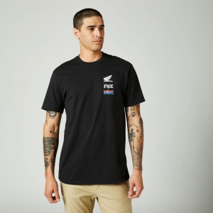 HONDA WING PREMIUM TEE BLK: Μέγεθος - XL