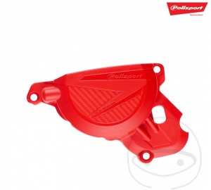 Ignition Cover Protection Red Polisport - Beta RR 350 EFI Enduro ('20-'21) / Beta RR 350 EFI Racing ('20-'21) - JM