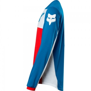 INDICATEUR LS WIDE OPEN JERSEY [NVY/RD] : Taille - M