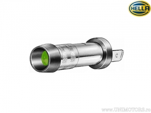 Indicator light color: green with BA7S bulb - Hella