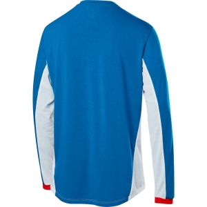 INDICATOR LS WIDE OPEN JERSEY [NVY/RD] : Méret - M