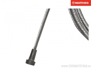 Inner cable 2.00x1600mm with cap B 6.0x8.0mm - JM