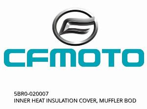 INNER HEAT INSULATION COVER, MUFFLER BOD - 5BR0-020007 - CFMOTO