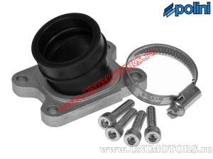 Intake Gallery (flange) - Minarelli AM345 / AM6 / Derbi D50B (diameter 30mm) - (Polini)