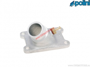 Intake manifold (diameter 19mm) - 215.0397 - Aprilia MX50 SM H2O 2T E1 ('02-'03 / AM6) / MX50 SM H2O 2T E2 ('04) - Polini