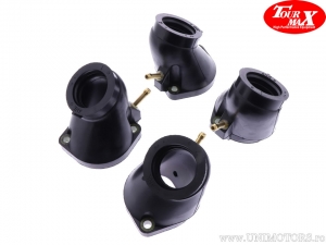 Intake Manifold (flange) set of 4 pieces - Yamaha XVZ 1300 A Royal Star ('97-'20) / Tour Classic ('96-'99) - TourMax