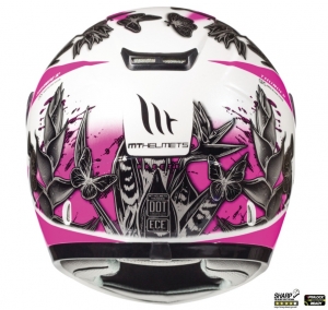 Integralhelm MT Thunder kids Breeze D8 glänzendes Rosa - für Kinder