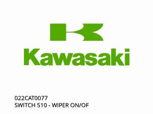 INTERRUPTOR 510 - LIMPA-VIDROS LIG./DESL. - 022CAT0077 - Kawasaki