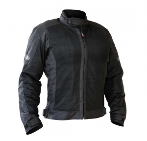 Jacke (Motorrad) für Frauen Touring Unik Racing Modell VZ-06 Farbe: schwarz - Schwarz, S