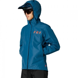 Jacke MTB Ranger Wasser 2.5L [Blau]: Größe - S