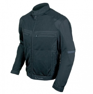 Jacket (motorcycle) for men Unik Racing model VZ-04 color: black - Black, XXL