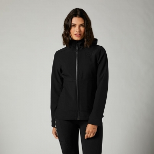 Jaqueta de moto feminina Pit Softshell [Preto]: Tamanho - L