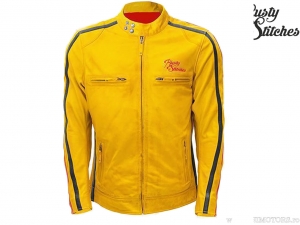 Jaqueta de moto Rusty Stitches Billy Amarelo (amarelo) - Rusty Stitches