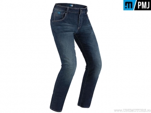 Jeans da moto / Casual PMJ Jeans New Rider (Ride20) Denim (blu scuro) - PM Jeans