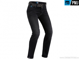 Jeans de moto / Casual PMJ Jeans Legn20 Legend Caferacer Noir - PM Jeans