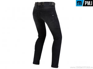 Jeans de moto / Casual PMJ Jeans Legn20 Legend Caferacer Noir - PM Jeans