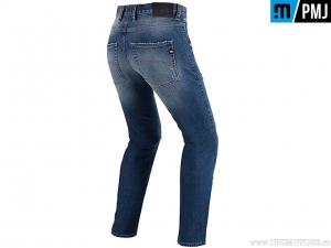 Jeans de moto / Casual PMJ Jeans Stre20 Street Denim (Bleu) - PM Jeans