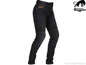 Jeans de moto pour femmes Furygan Purdey Black (noir) - Furygan