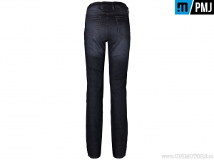 Jeans moto/décontractés pour femmes PMJ Jeans LEGD18 Caferacer Denim (bleu foncé) - PM Jeans