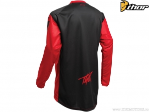 Jersey de Enduro/Cross para Hombre Sector Link (Rojo/Negro) - Thor