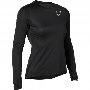 Jersey de mujer MTB Tecbase LS - Capa base - [Negro]: Talla - M