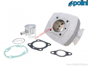 Juego de cilindro de aluminio (diámetro 46mm / 65cc) - 119.0052 - Honda Wallaroo 50 / Peugeot Fox 50 AC 2T - Polini