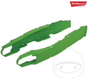 Juego de protección de basculante verde Polisport - Kawasaki KX 250 F 4T ('17-'19) / Kawasaki KX 450 F ('16-'19) - JM