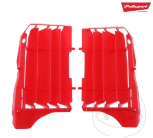 Juego de Protección del Radiador Rojo Polisport - Honda CRF 250 LA ABS ('19-'20) / Honda CRF 250 R ('20-'21) - JM