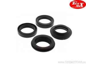 Juego de sellos de horquilla 35x48x11mm - Suzuki RM 80 X ('89-'99) / RM 80 ('00-'01) - TourMax