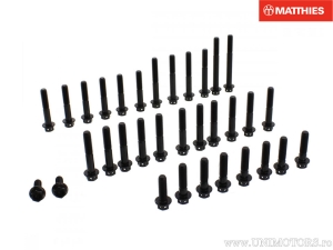 Juego de tornillos de aluminio negro Pro Bolt - BMW S 1000 RR ('09-'12) / S 1000 RR ABS ('10-'14) - JMT