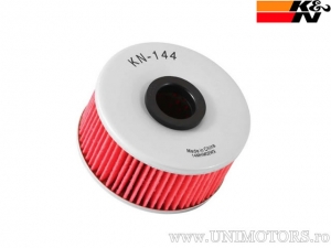 K&N racing oil filter KN-144 - Yamaha FZR 600 / XJ 550 / XJ 600 / XJ 650 / XJ 700 / XJ 750 / XJ 900 / XS 250 / XS 360