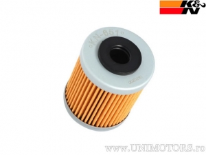 K&N racing oil filter KN-651 - Gas Gas ES 700 / Husqvarna Enduro 701 / Svartpilen 701 / KTM Duke 690 / Enduro 690 / SMC 690 - K&