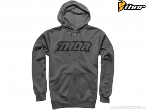 Kapucnis casual Kuplung Zip-Up (szürke) - Thor