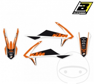 Karosszéria matricák - KTM EXC 125 / EXC 200 / EXC 250 / EXC 300 / EXC 450 / EXC 500 / SX 125 / SX 150 / SX 250 - JM